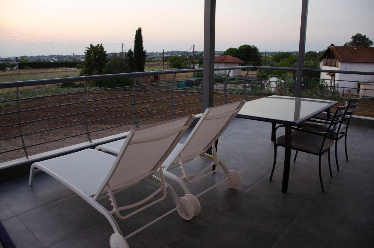 Garden'S Sunset Αvra Apartment Неа Миханиона Екстериор снимка